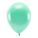 Dark Mint, Metallic Eco Balloons 30cm
