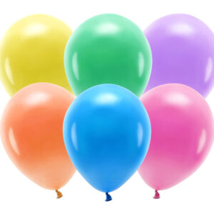 Mix of 10 Pastel Eco Balloons 30cm