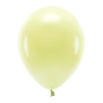 Light Yellow, Pastel Eco Balloons 30cm