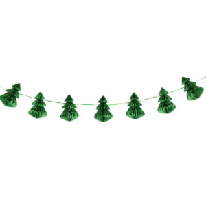 Green Honeycomb Christmas Decorations