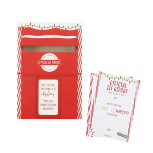 Elf Report Cards & Post Box – Novelty Christmas