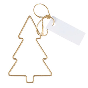 Gold Metal Tree Place Card Holders