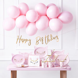 Puuurfect Pink Kitty – Party Decorations Set