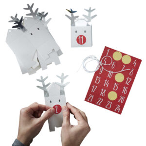 Reindeer Make Your Own Advent Calendar