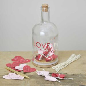 Love Notes in a Bottle Valentines Gift