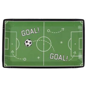 Football Pitch Paper Plates